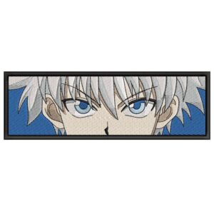 Killua Eyes Embroidery Design - Hunter x Hunter Anime Embroidery Design