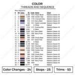 Gojo Geto Embroidery Design - Jujutsu Kaisen Anime Embroidery Design