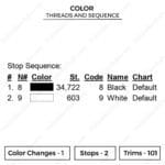 Crocodile Embroidery Design - One Piece Anime Embroidery Design