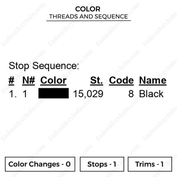 Batman Logo Embroidery Design - Batman Superhero Embroidery Design