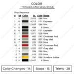 Porsche 911 GT3 Embroidery Design - Car Embroidery Design