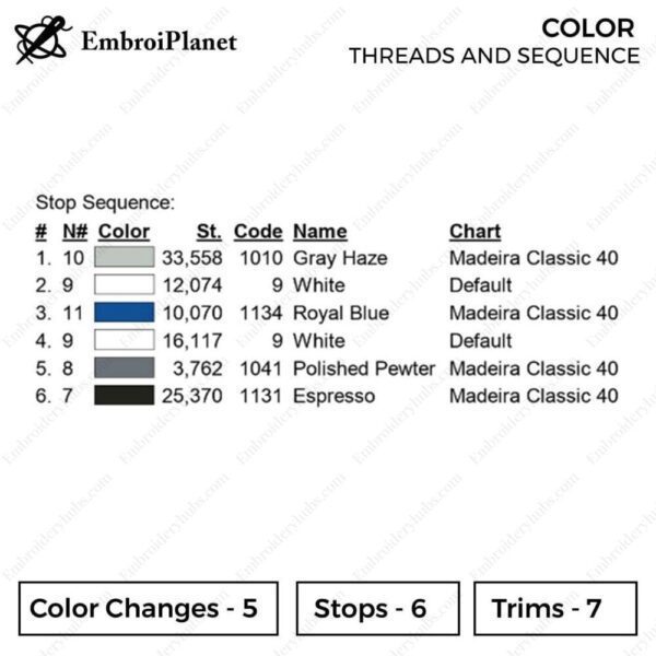 Attack On Titan Logo Embroidery Design File - Attack On Titan Anime Embroidery Design