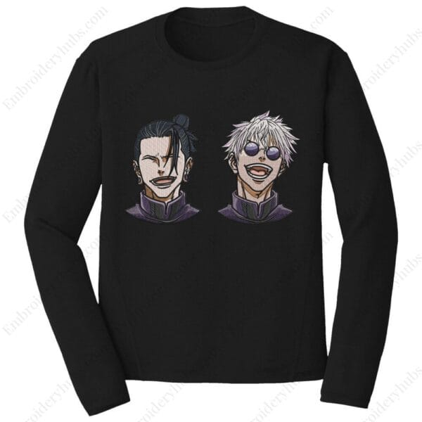 Gojo Geto Embroidery Design - Jujutsu Kaisen Anime Embroidery Design