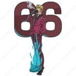 Sanji Germa 66 Embroidery Design - One Piece Anime Embroidery Design