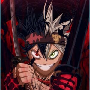 black clover Anime Embroidery Design