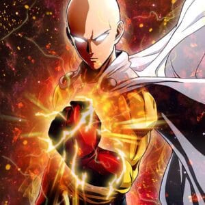 one punch man Anime Embroidery Design