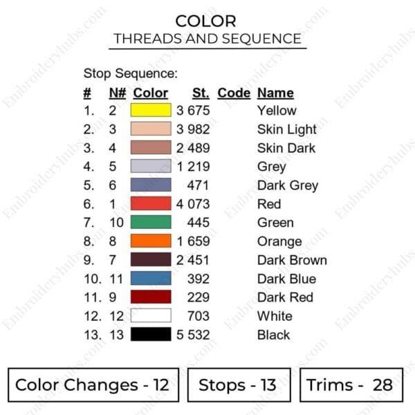 Ace Swoosh Embroidery Design - One Piece Nike Anime Embroidery Design