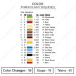 Going Merry Embroidery Design - One Piece Anime Embroidery Design