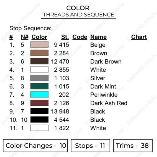 Eren Freedom  - Attack on Titan Embroidery Design