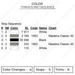 Mikasa Face - Attack on Titan Embroidery Design