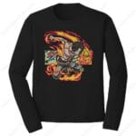 Ace Jump Embroidery Design - One Piece Anime Embroidery Design