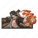 Ace Embroidery Design - One Piece Anime Embroidery Design