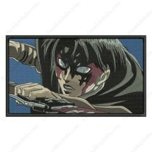 Levi Ackerman - Attack on Titan Embroidery