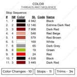 Asta Demon Swoosh Embroidery Design - Black Clover Nike Anime Embroidery Design