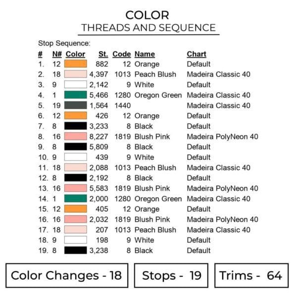 Anya Spy x Family Embroidery Design - Spy x Family Anime Embroidery Design