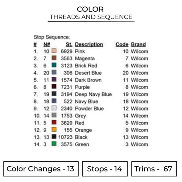 Tanjiro Blood Embroidery Design - Demon Slayer Anime Embroidery Design