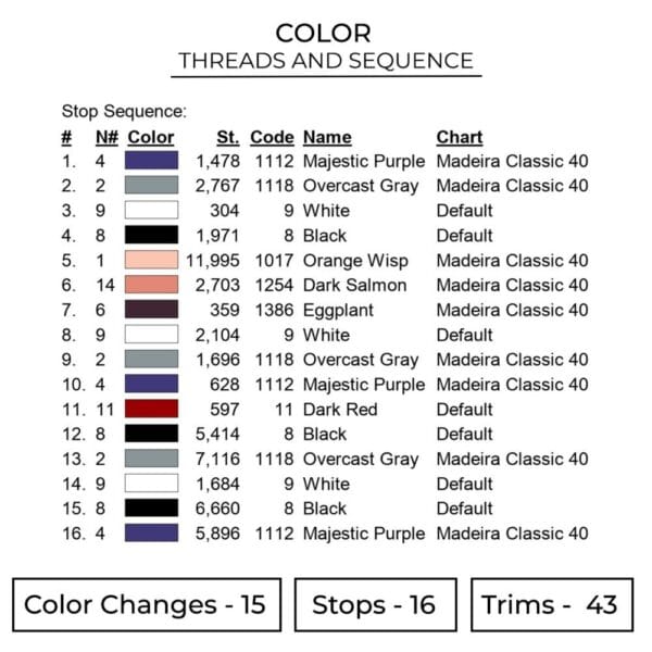 Sanemi Eyes Embroidery Design - Demon Slayer Anime Embroidery Design