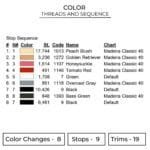 Muzan Eyes Embroidery Design - Demon Slayer Anime Embroidery Design