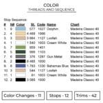 Inosuke Eyes Embroidery Design - Demon Slayer Anime Embroidery Design