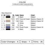 Shinobu Eyes Embroidery Design - Demon Slayer Anime Embroidery Design