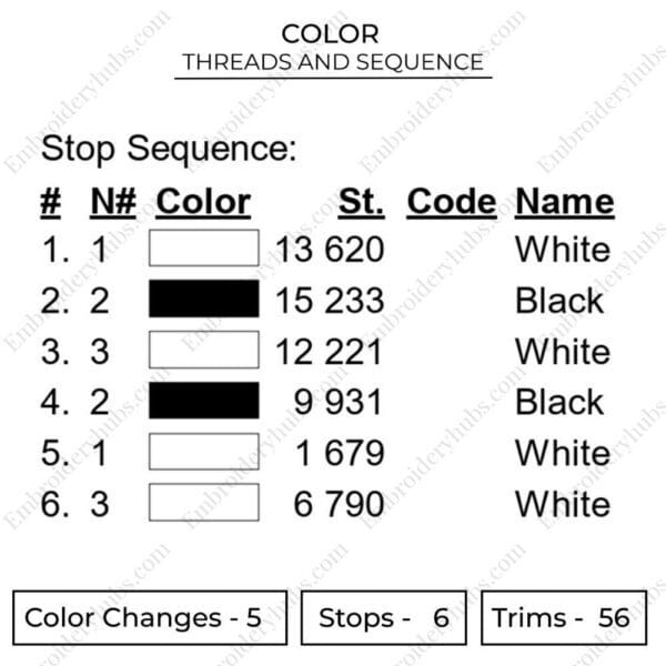 Inosuke Embroidery Design - Demon Slayer Anime Embroidery Design