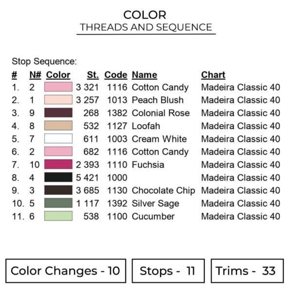 Nezuko Swoosh Embroidery Design - Demon Slayer Nike Anime Embroidery Design