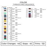 Demon Slayers Embroidery Design - Demon Slayer Anime Embroidery Design