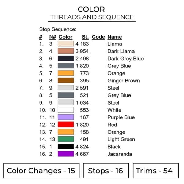 Tengen Uzui Embroidery Design - Demon Slayer Anime Embroidery Design