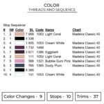 Tanjiro Eyes Embroidery Design - Demon Slayer Anime Embroidery Design