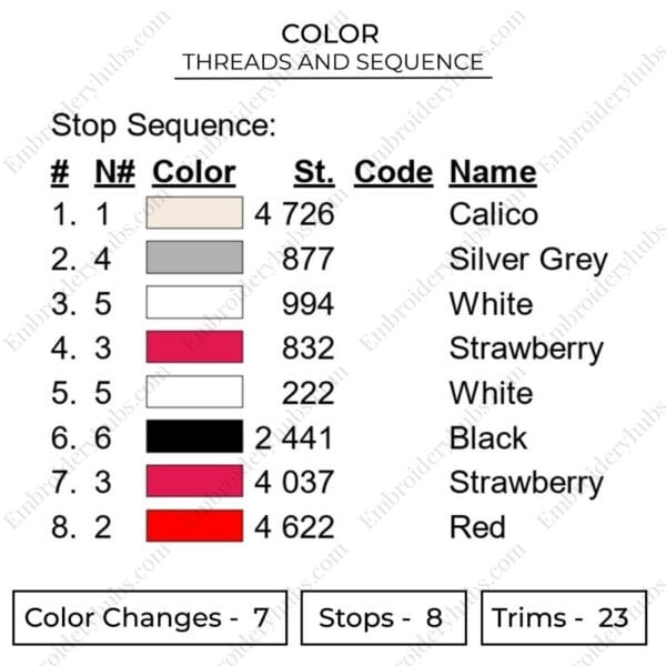 Uzui Swoosh Embroidery Design - Demon Slayer Nike Anime Embroidery Design