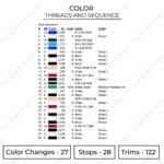 Tanjiro Embroidery Design - Demon Slayer Anime Embroidery Design