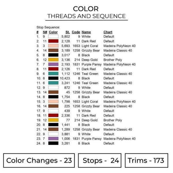 Tengen Uzui Embroidery Design - Demon Slayer Anime Embroidery Design