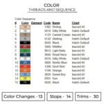 Tanjiro Breathing Styles Embroidery Design - Demon Slayer Anime Embroidery Design