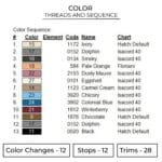 Inosuke Eyes Embroidery Design - Demon Slayer Anime Embroidery Design