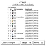 Giyu Tomioka Embroidery Design - Demon Slayer Anime Embroidery Design