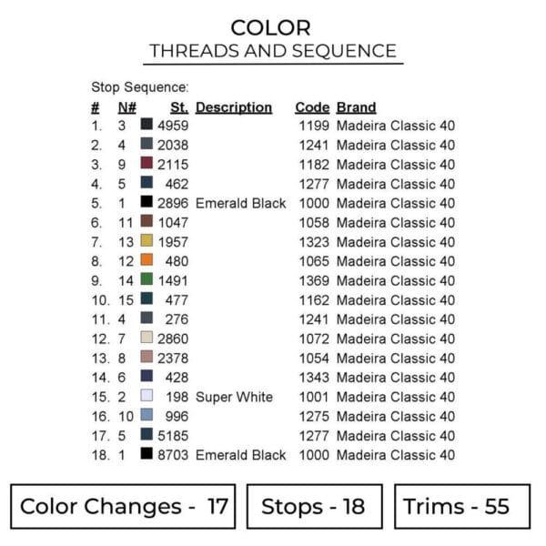 Giyu Tomioka Embroidery Design - Demon Slayer Anime Embroidery Design