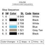 Inosuke Swords Embroidery Design - Demon Slayer Anime Embroidery Design