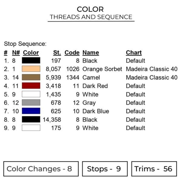 Megumi Eyes Embroidery Design - Jujutsu Kaisen Anime Embroidery Design