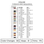 Megumi Shadows Embroidery Design - Jujutsu Kaisen Anime Embroidery Design