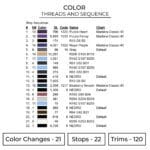 Choso Embroidery Design - Jujutsu Kaisen Anime Embroidery Design