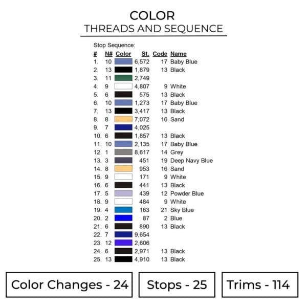 Gojo Satoru Embroidery Design - Jujutsu Kaisen Anime Embroidery Design