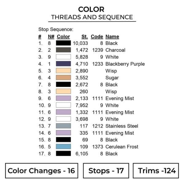 Gojo Domain Embroidery Design - Jujutsu Kaisen Anime Embroidery Design