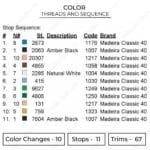 Zoro Smile Embroidery Design - One Piece Anime Embroidery Design