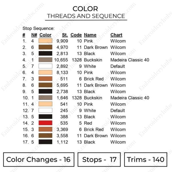 Baki Fight Pose Embroidery Design - Baki Anime Embroidery Design