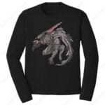 Guts Armour Embroidery Design - Berserk Anime Embroidery Design