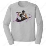 Yami Swoosh Embroidery Design - Black Clover Nike Anime Embroidery Design