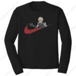 Genos Swoosh Embroidery Design - One Punch Man Nike Anime Embroidery Design