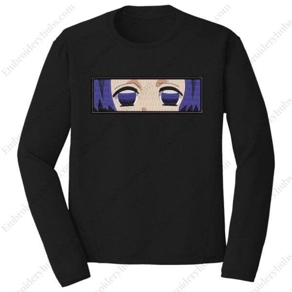 Shinobu Eyes Embroidery Design - Demon Slayer Anime Embroidery Design