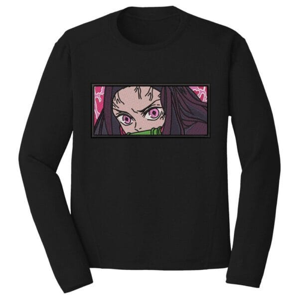 Nezuko Embroidery Design - Demon Slayer Anime Embroidery Design
