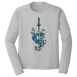 Water Style Sword Embroidery Design - Demon Slayer Anime Embroidery Design